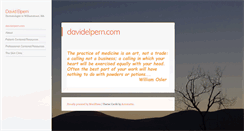 Desktop Screenshot of davidelpern.com